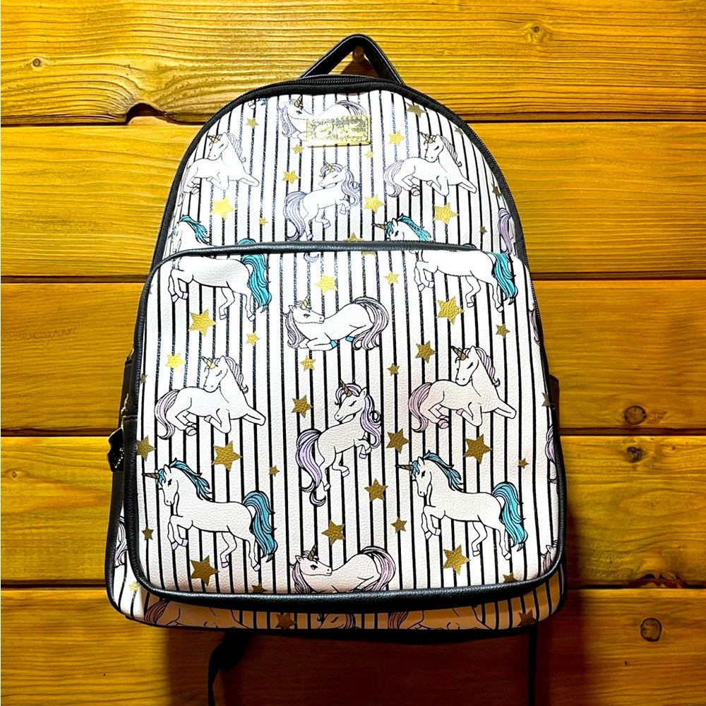 Betsey Johnson Unicorn Backpack